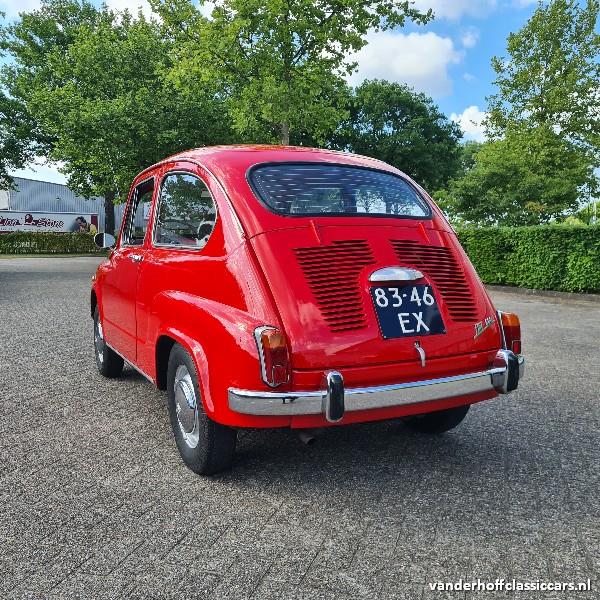 Grote foto fiat 600 d rood 1968 vraagprijs 6.950 auto fiat
