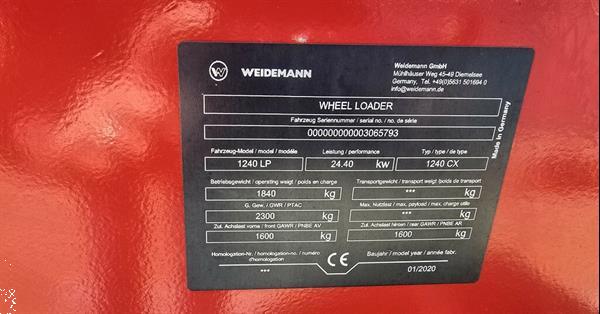 Grote foto weidemann 1240lp agrarisch algemeen