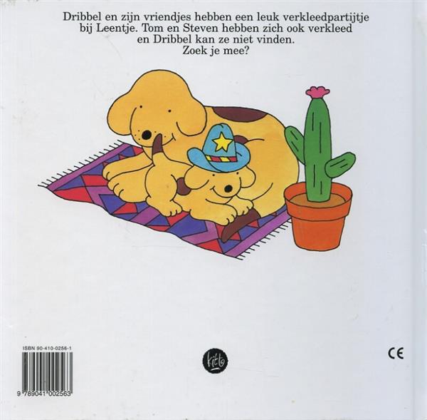 Grote foto dribbel naar het feestje een kijk achter de flap boek boeken jeugd 13 jaar en ouder