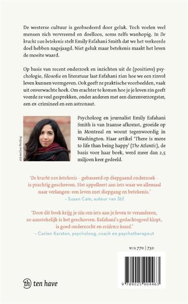 Grote foto de kracht van betekenis boeken psychologie