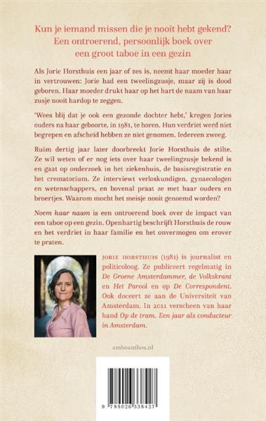 Grote foto noem haar naam boeken literatuur