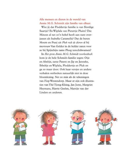 Grote foto het grote annie m.g. schmidt voorleesboek boeken jeugd 13 jaar en ouder