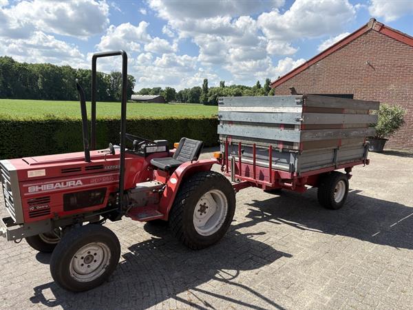 Grote foto shibaura sp1540 kipper agrarisch tractoren