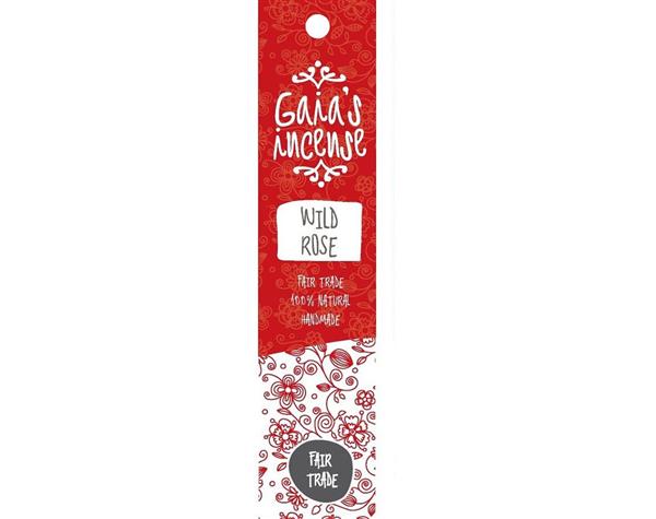 Grote foto gaia incense wild rose 15 sticks huis en inrichting woningdecoratie