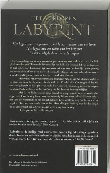 Grote foto het verloren labyrint languedoc trilogie 1 boeken overige boeken