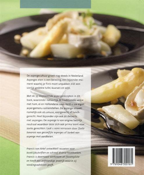 Grote foto asperges boeken kookboeken