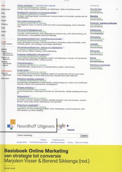 Grote foto basisboek online marketing boeken overige boeken