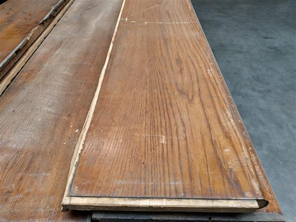 Grote foto kerkbank zitting 35x290 440cm eiken doe het zelf en verbouw hout en planken