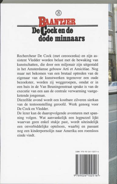 Grote foto de cock en de dode minnaars baantjer 26 boeken thrillers