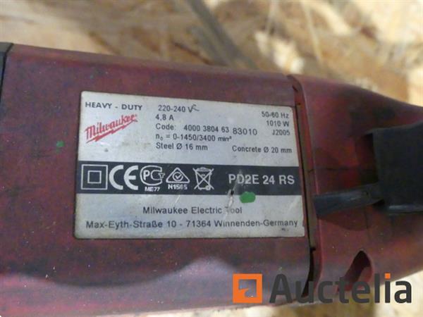 Grote foto ref 91150105 milwaukee pd2e 24 rs boor ref 7502 197 doe het zelf en verbouw onderdelen en accessoires