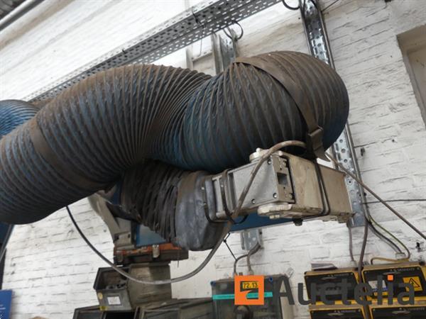 Grote foto rookafvoer met 2 nedermann armen ref 102 nieuwe inventaris doe het zelf en verbouw ijzerwaren en bevestigingsmiddelen