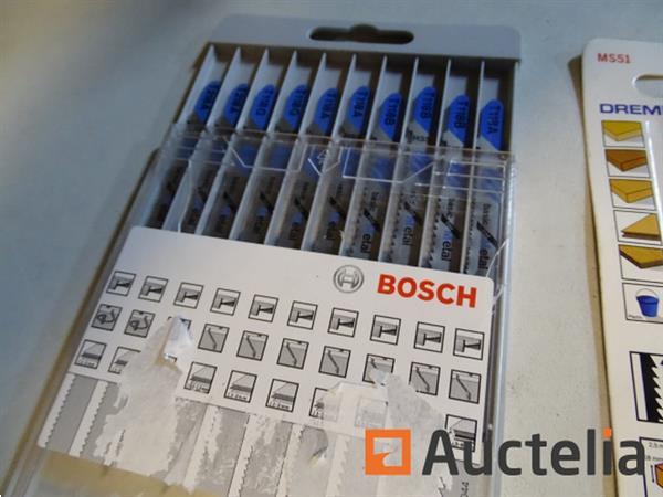 Grote foto set van 10 metalen basismessen bosch t18a t18b t18g diversen doe het zelf en verbouw ijzerwaren en bevestigingsmiddelen