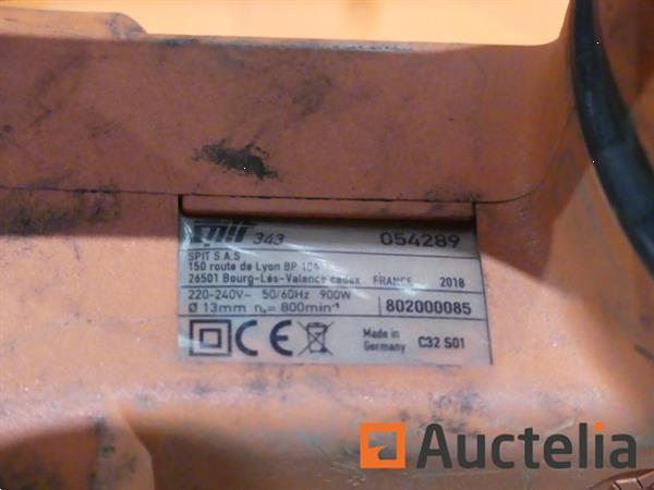 Grote foto ref 9802005 123 spit 343 sds boorhamer ref 7502 054 doe het zelf en verbouw gereedschappen en machines