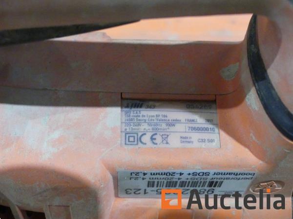 Grote foto ref 9802005 123 spit 343 sds boorhamer ref 7502 054 doe het zelf en verbouw gereedschappen en machines