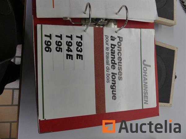 Grote foto johannsen t96 pneuma breedbandschuurmachine doe het zelf en verbouw ijzerwaren en bevestigingsmiddelen