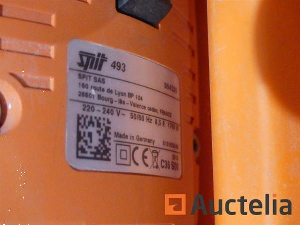 Grote foto ref 980249161 groene sticker spit 493 svc elektrische drilboor ref 7502 164 doe het zelf en verbouw onderdelen en accessoires