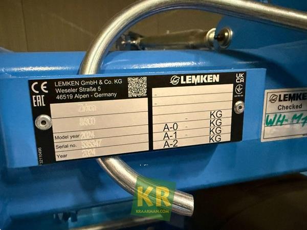 Grote foto lemken zirkon 8 31251 agrarisch akkerbouw