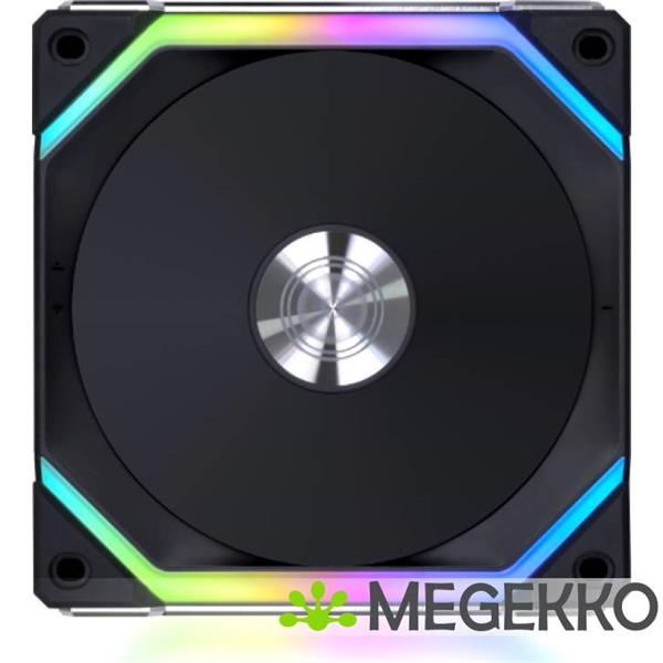 Grote foto lian li uni fan sl120 v2 rgb 1 pack zwart 120mm computers en software overige computers en software