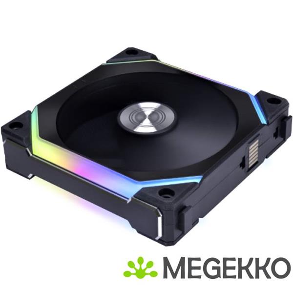 Grote foto lian li uni fan sl120 v2 rgb 1 pack zwart 120mm computers en software overige computers en software