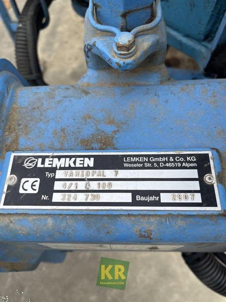 Grote foto lemken vari opal 7 676648 agrarisch ploegen