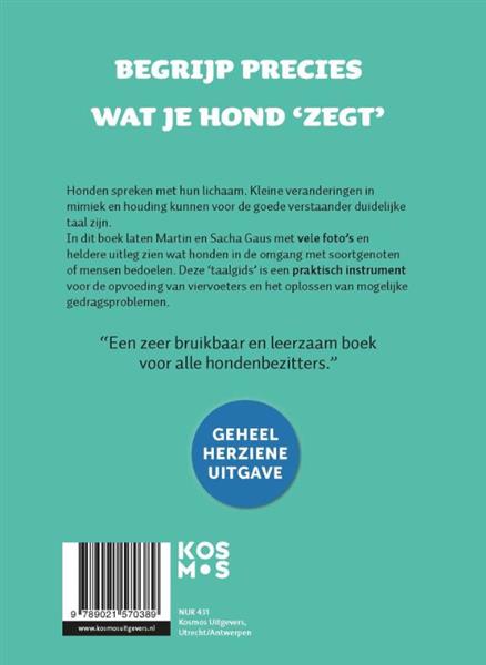 Grote foto hondentaal is lichaamstaal boeken hobby en vrije tijd
