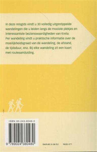 Grote foto kreta deltas wandelgids 8 boeken overige boeken