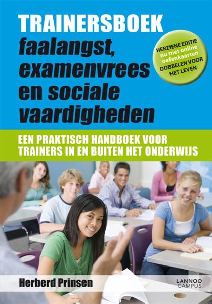 Grote foto trainersboek faalangst examenvrees en sociale vaardigheden boeken studieboeken