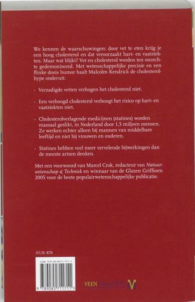 Grote foto de cholesterolhype boeken wetenschap