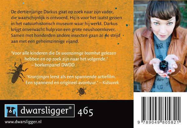 Grote foto keverjongen 465 dwarsligger boeken jeugd 13 jaar en ouder