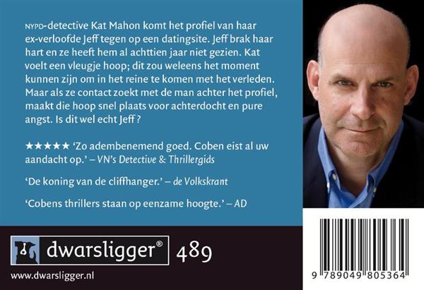 Grote foto ik mis je dwarsligger 489 boeken thrillers
