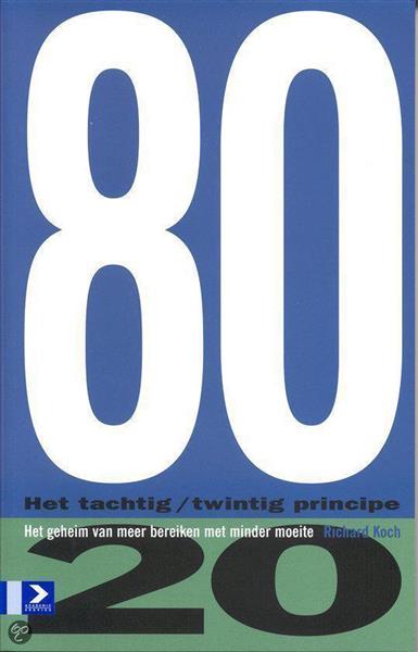 Grote foto 80 20 principe paperback boeken overige boeken