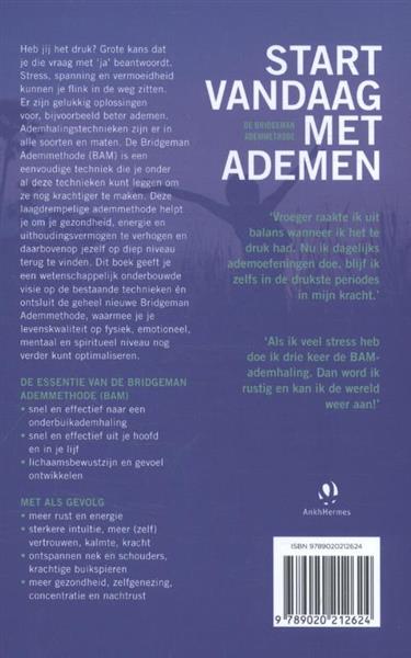 Grote foto start vandaag met ademen boeken gezondheid en voeding