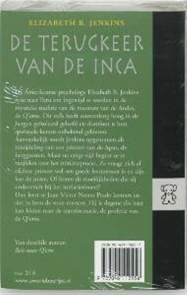 Grote foto de terugkeer van de inca zwarte beertjes 3105 boeken overige boeken