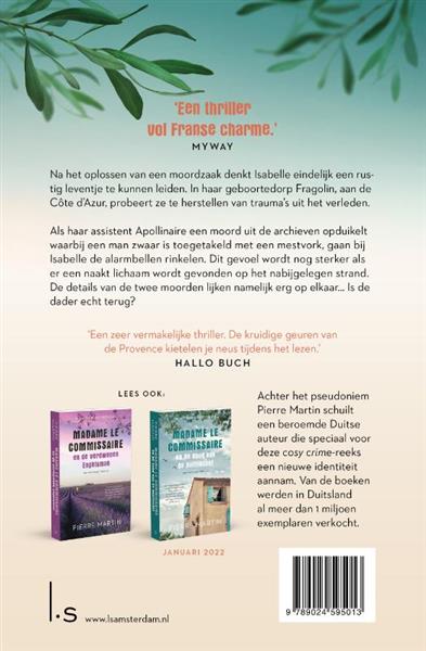 Grote foto madame le commissaire en de uitgestelde wraak madame le commissaire 2 boeken thrillers