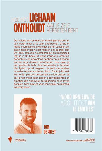Grote foto hoe het lichaam onthoudt wat je zelf vergeten bent boeken overige boeken
