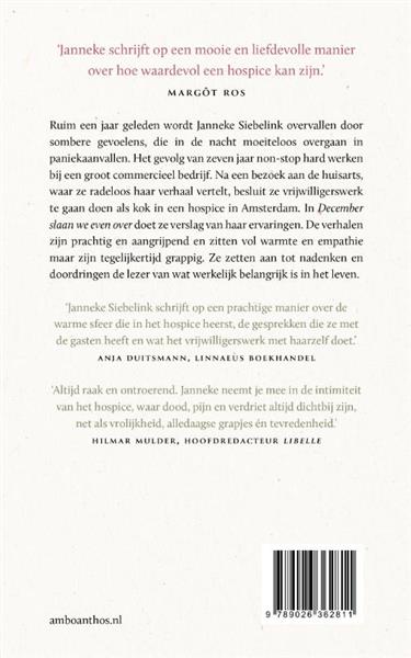 Grote foto december slaan we even over boeken overige boeken