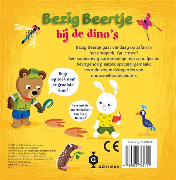 Grote foto bezig beertje bij de dino bezig beertje boeken jeugd 13 jaar en ouder