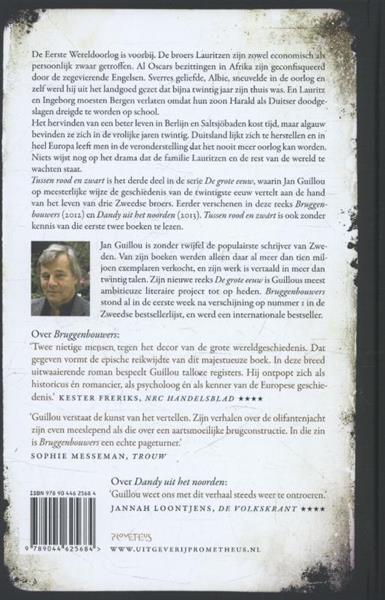 Grote foto tussen rood en zwart de grote eeuw 3 boeken overige boeken