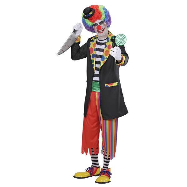 Grote foto kwaadaardige clown verzamelen overige verzamelingen