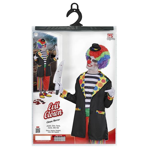 Grote foto kwaadaardige clown verzamelen overige verzamelingen