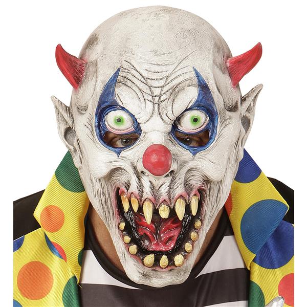 Grote foto kindermasker duivelse clown verzamelen overige verzamelingen