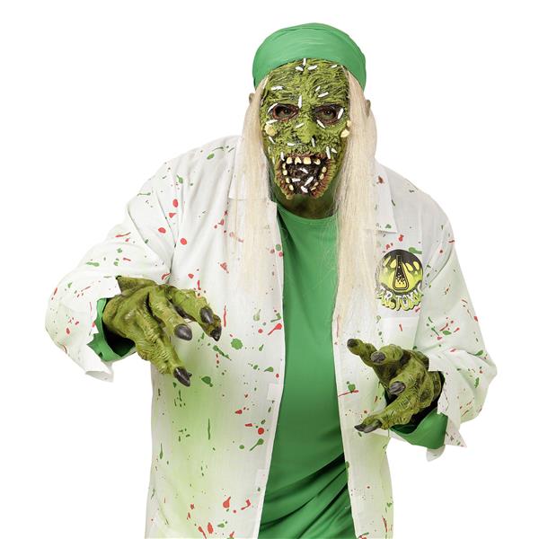 Grote foto kindermasker giftige zombie met haar verzamelen overige verzamelingen