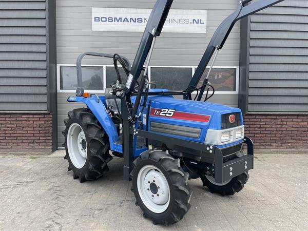 Grote foto iseki geas atk25 4wd 27 pk minitractor met frontlader voorlader agrarisch tractoren