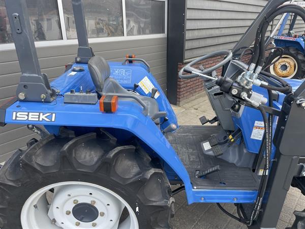Grote foto iseki geas atk25 4wd 27 pk minitractor met frontlader voorlader agrarisch tractoren