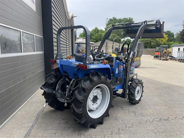 Grote foto iseki geas atk25 4wd 27 pk minitractor met frontlader voorlader agrarisch tractoren