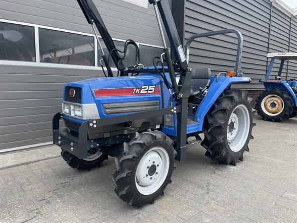Grote foto iseki geas atk25 4wd 27 pk minitractor met frontlader voorlader agrarisch tractoren
