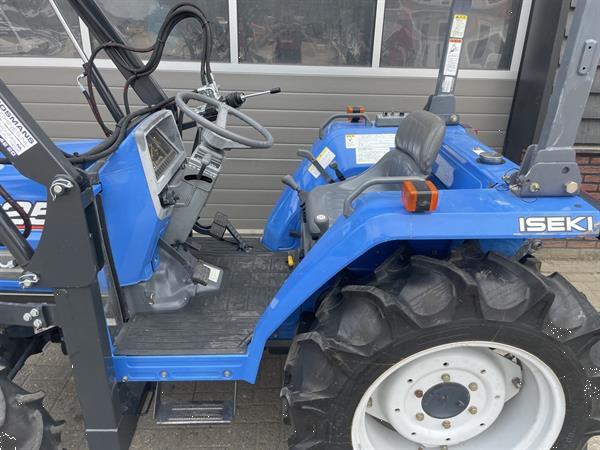 Grote foto iseki geas atk25 4wd 27 pk minitractor met frontlader voorlader agrarisch tractoren