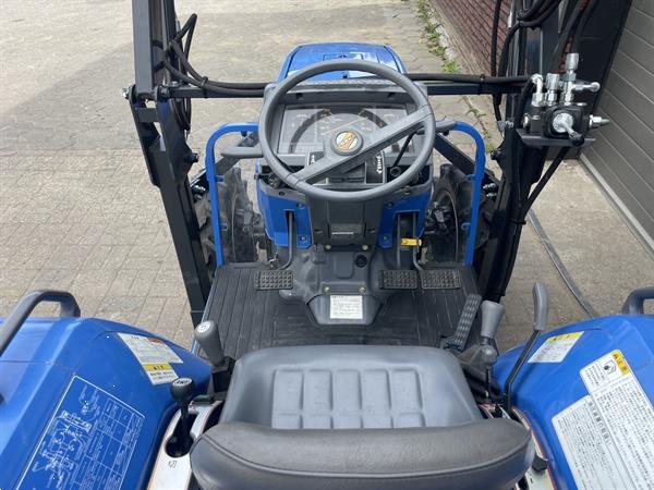 Grote foto iseki geas atk25 4wd 27 pk minitractor met frontlader voorlader agrarisch tractoren