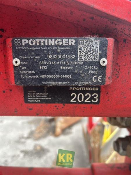 Grote foto pottinger servo 48334 agrarisch ploegen