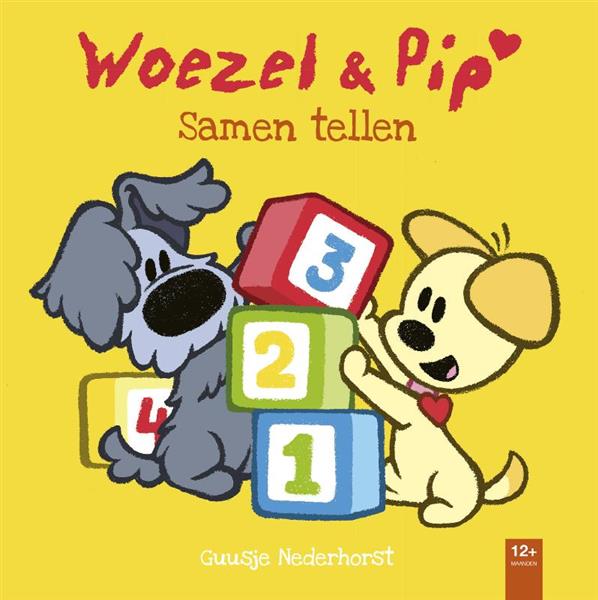 Grote foto samen tellen woezel pip boeken jeugd 13 jaar en ouder